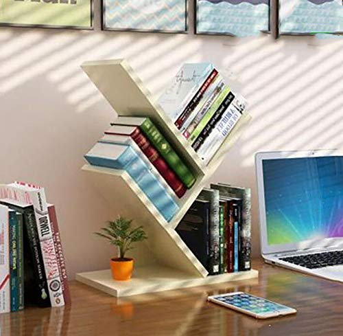 Creative Tree Bücherregal aus Holz, mehrschichtig, Bücherstützen, Bürobedarf, Bücherregale, Arbeitszimmer, Schreibtischzubehör