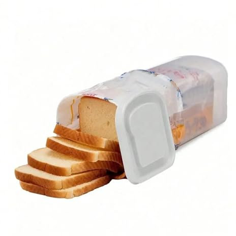 UALXPAO 1 boîte à Pain en Plastique, Rangement for Le Pain sur Le comptoir de la Cuisine, Grand Support for Pain Sandwich pour la Cuisine, Les armoires