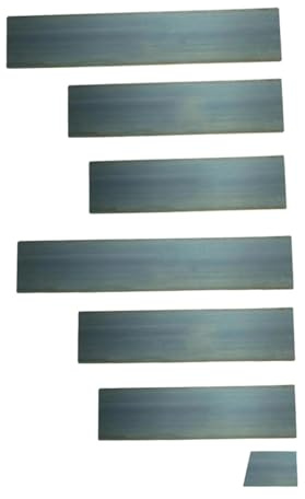 BaotyJie 7 Pezzi Spatola per Raschiare E Stendere Stucco Utensile per Pellicole Vetri per Carrozziere Strumento Professionale in Acciaio Adatto per Rinnovamen