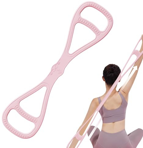 Bandas De Resistencia para Brazos para Mujeres | Cuerda De Estiramiento para Hombros En Forma De 8,Cuerda De Estiramiento Ergonomica para Espalda para Familia Hombres Jovenes Mujeres | para