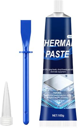 Värmeledande pasta Värmeledande Smörjpasta | Multifunktionell kylpasta För CPU, Bärbara Datorer, Stationära Datorer, , Mekanik, Tekniker, Verkstäder, Och Industri
