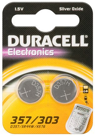 SR44 (357/303), Electronics SR44 (357/303) – Silver Oxide Zinc Button Cell Battery 1.55 V