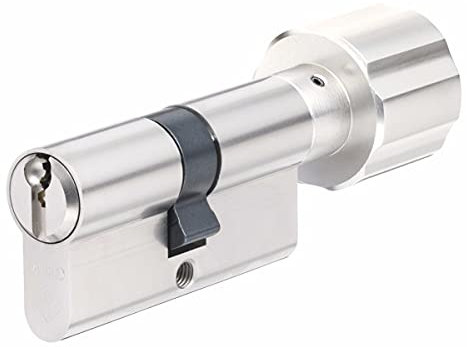 ABUS Vitess 1000 Knaufzylinder 45/40K | Türzylinder Profilzylinder Schließzylinder mit Knauf | Bohrschutz & technischer Kopierschutz | Patentschutz bis 2034 | Inklusive 5 Schlüssel | Sicherungskarte