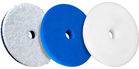 Adam's Polishes Premium Polisher Pads Bundle - Expertly Designed to Make Polishing and Paint Correction Easier and Quicker - Color Coded to Match with Recommended Polishes or Compounds (5.5 Pads)