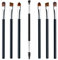 WanFengXue 7 Pieces Eyebrow Brush Set Professional Double Ended Eyebrow Brush and Spoolie Angled Brush Precision Eyeshadow Tools for Blending Defining Smudging Shading