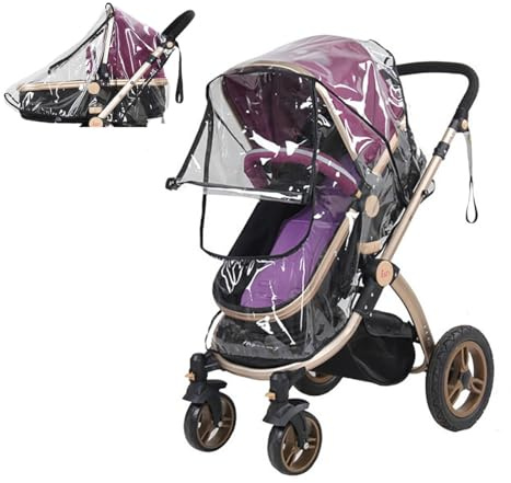 Buggy Rain Cover Premium Universal Baby Pushchair Stroller Pram Cover