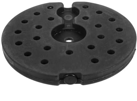 KICHOUSE Base Lampada Da Tavolo in Plastica Robusta Superficie Liscia e Blocco Contrappeso Per Studio e Ufficio Facile Da Installare