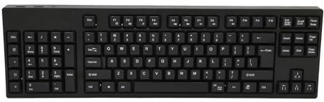 Yunir Clavier pour Gaucher, 109 Touches, Disposition Ergonomique, Micro USB, Plug and Play, pavé Numérique Filaire, avec Câble USB, pour Les Entreprises