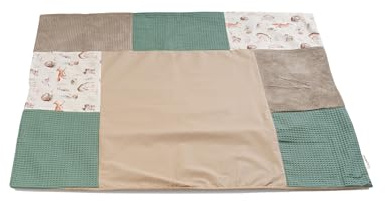 ULLENBOOM Wickelauflagenbezug 75x85 cm - Waschbar und aus reiner Baumwolle