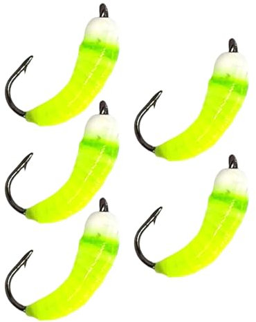 Eladcncmc 5Pcs Schnell Sinkende Angeln Köder Bunte Swimbaits Perle Kopf Angeln Lockt Set Künstliche Köder Set Für Angeln Forelle