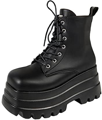 Generisch meine bestellungen anzeigen Cowboystiefel Damen Damen Flach Rutschfeste Laufsohle Casual Spitze Zehe Klobiger Blockabsatz Winter black week angebote barfußschuhe damen sale