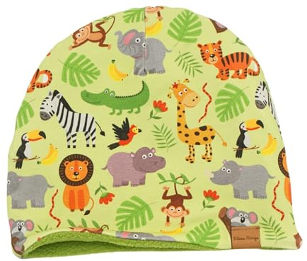 Kleine Könige Mütze Jungen Herbst Winter Beanie mit Fleece · Viele Muster · Ökotex 100 Zertifiziert · Größen 74-140 (KU 42-57)