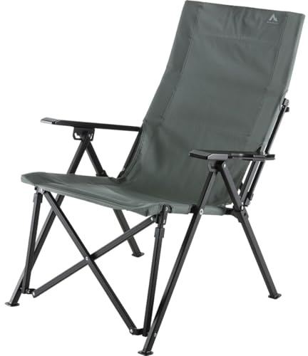 Mc Kinley Unisex Camp 40 Stühle, Black, 59x67x96cm