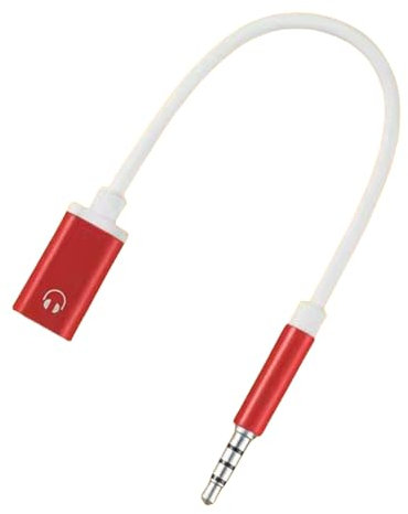 Cavo adattatore da 3,5 mm maschio a tipo C femmina per cuffie Auxs da tipo C a cavo adattatore a testa rotonda per cuffie piatte