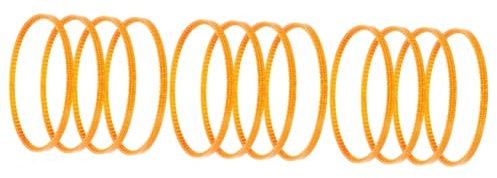 Veemoon 12pcs Cotton Candy Maker Reusable Belts Indoor Candy Making Supplies Plastic Belts for Repairing Cotton Machines