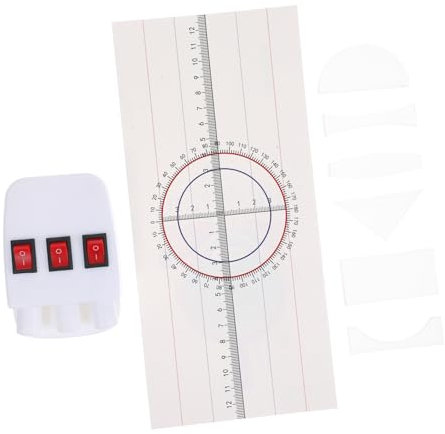 Alipis Light Full Refraction Demonstrator Physics Experiment Kit for Students Optical Science Equipment Reflection Demo Educational Tool for Middle School Teaching