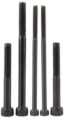 M10M12M14M16M18M20M22M24 Schwarzer Grad 12.9 Stahl verlängerte Sechskant-Innensechskantschraube DIN912 Teilgewindeschraube(75mm-1pcs,M14)