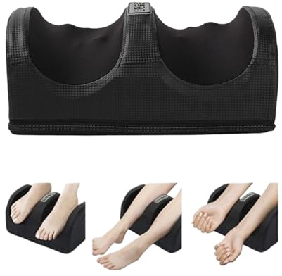 Fotmassageapparat, elektrisk uppvärmbar fotmassageapparat | avslappning för vader fotsulor kvinnor män hemma kontor