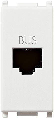 Vimar Serie piatta - Presa telefonica rj11 bus bianco