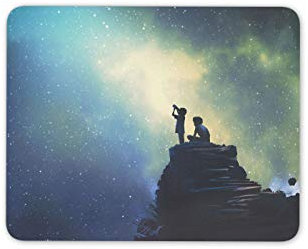 Destination Vinyl Mats Fantasie-Astronomie-Stern-Anstarren Kühle Mauspad-Auflage - Pc Teen Gift-Computer # 14087