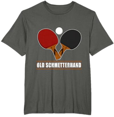 Old Schmetterhand Tischtennis Geschenk Tischtennisspieler T-Shirt