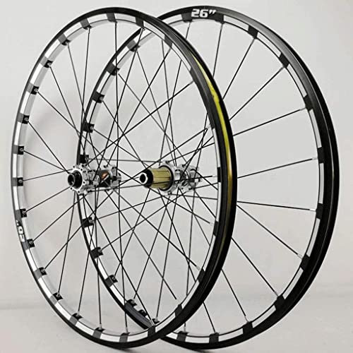 Laufradsatz 26 27,5 29 Zoll MTB-Fahrrad-Laufradsatz, CNC-Fahrradfelgen, Steckachse, Scheibenbremse, abgedichtete Lagernabe, 24-Stunden-7-11-Gang-Kassette, Fahrradräder, Straßenrad