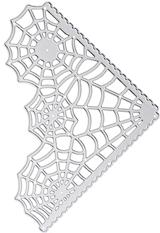 COHEALI 1Stk Spinnennetz sterben Rahmen geschnittene Schablone Halloween-Stanzteile Spider Web Cutting die DIY Craft Supplies schnitzmesser Spinnennetz DIY Form Scrapbook-Prägestempel