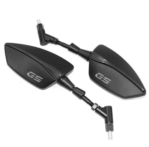 HZBHD Motorradspiegel Rückspiegel Für R1200GS R1250GS F750GS F650GS F800GS F850GS LC ADV Rückspiegel(SCHWARZ)