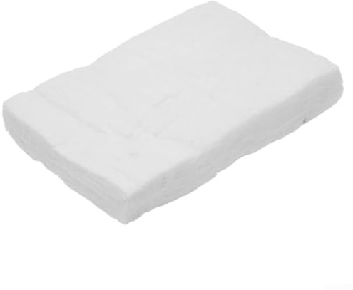 Gdfnmogo Spugna di lana di ceramica, spugna di lana di ceramica, ricambio in fibra di ceramica isolante per caminetti a bioetanolo (30 x 10 x 5 cm)