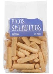Picos saladitos Hacendado Paquete 250 g Pack 2