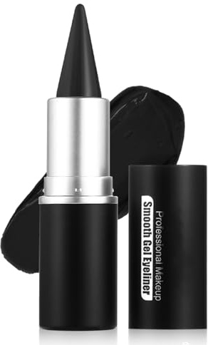 Eyeliner Wasserfest, Schwarz Matte Eyeliner Stift Gel, Schnell Trocknender & Wischfester Kajalstift für den idealen Lidstrich Ein Alltägliches, Pigmentiert & Lang Anhaltendes Augen Make Up Pen