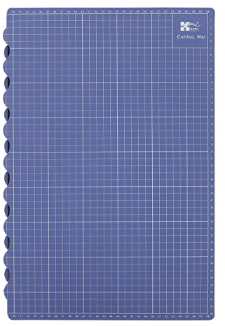 HOMSFOU Taglio Pieghevole Mestiere Arte Grandi Dimensioni Per Quilting Cutter Piccolo Tappetino Da Taglio Pieghevole Artigianale Tappeto Taglio Portatile Pvc Blu