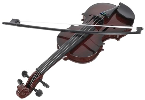 TOYANDONA Giocattolo Violino per Simulazione Corde Regolabili in Abs Robusto 39x14x6,5 Cm Strumento Musicale Educativo e Scenico per Principianti e Giochi Creativi Colore Colore Casuale