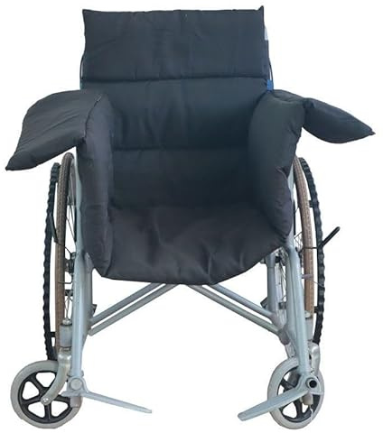 JuanNest Antidekubitus-Rollstuhlkissen-Orthopädisches Rollstuhl-Und Sitzkissen-Verhindert Dekubitus Und Erhöht Den Sitzkomfort-Abwaschbares Druckentlastungspolster Comfort Zurück Älteren Menschen