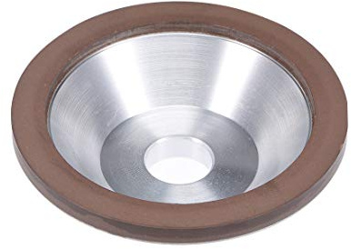 sourcingmap Diamant-Schleifscheibe, Kunstharzbindung, 100 x 32 x 20 x 10 x 3 mm, Körnung 1000, für Hartmetalle