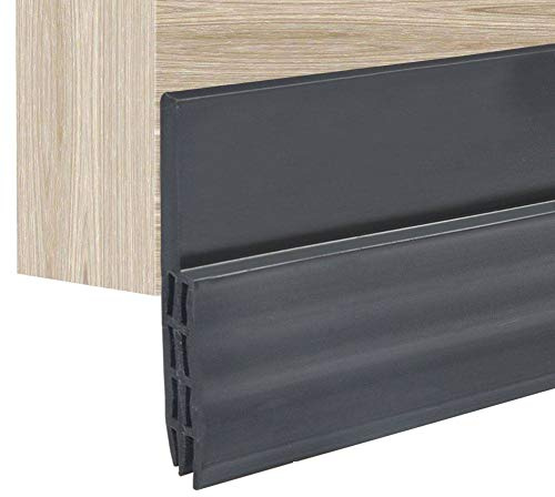 Bande de Joint de Porte Auto-adhésive, Protection Contre le Froid, 100 cm, Pour Portes Intérieures, Étanche et Insonorisé