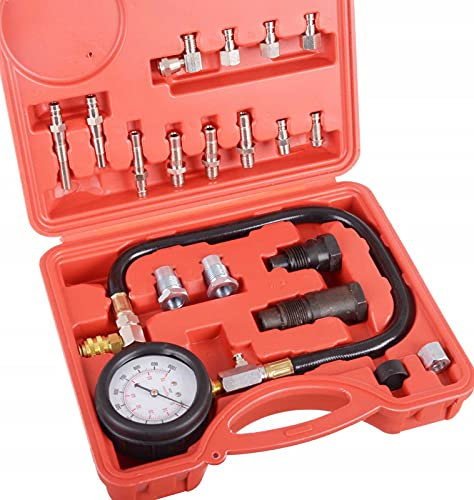 Comprobador de compresión profesional para coches y camiones diésel.