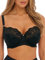 Fantasie Women's Reflect Bügel-bh mit Seitlicher Unterstützung Full Coverage Bra, Opaque, Black, 36E
