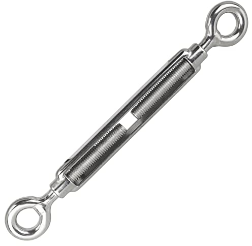 DERING Spannschloss M5 Drahtspanner 30 Stück mit Augen Edelstahl Drahtseil