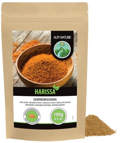 Alpi Nature Harissa Krydda 100g, Harissa Kryddablandning, Afrikanska Kryddor för Matlagning