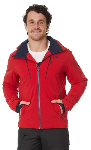 Helly-Hansen Alpha 4.0 Jacket Chaqueta de esquí/Snowboard, Rojo (162 Red), Small Hombres