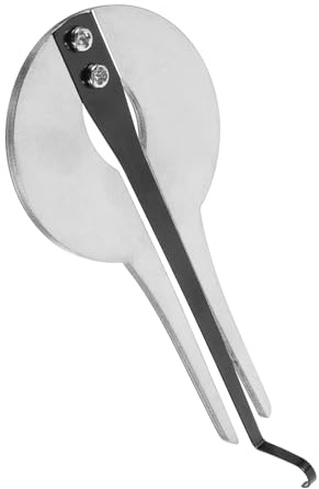 Silberne Maultrommel aus Legierung, Tragbares Mundmusikinstrument | Klarer, Heller Klang, Leicht und Angenehm zu Halten, Geeignet zur Entspannung
