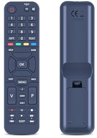 TCNOUMT Telecomando adatto per ricevitore satellitare Focus Sat UPC HD HR KSC-570 KFS CO3600 Digi Tv