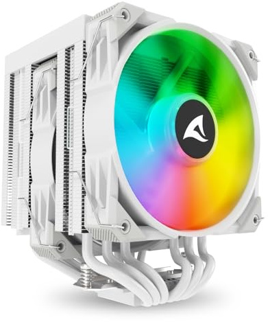 Sharkoon A60 Weiß, RGB, CPU-Kühler