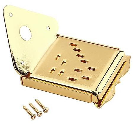 Mandoline avec Plaque Accessoire pour Guitare et Mandoline Améliore et Durabilité Installation Facile Couverture Amovible pour Changement Rapide des Cordes
