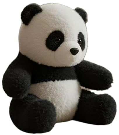 Jingmiger Plüsch-Panda,Panda Kuscheltier | Kuschelpuppe Zum Trösten Und Entspannen Für Kinder Erwachsene Geburtstag Kinderzimmer-Deko