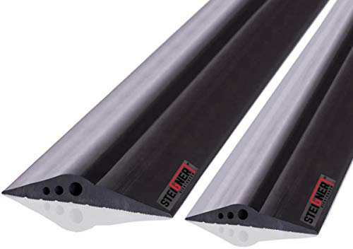 STEIGNER Garagentor Dichtung Bodenabdichtung aus EPDM, 2,5m, 14mm x 78mm, SGD01