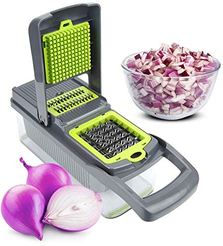 Cortador manual de patatas, cortador de frutas de verduras, pelador de zanahoria, rallador de cocina y herramientas de cocina