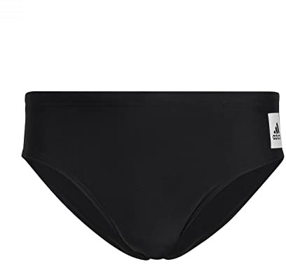 adidas Uomo Slip da nuoto, Black, M