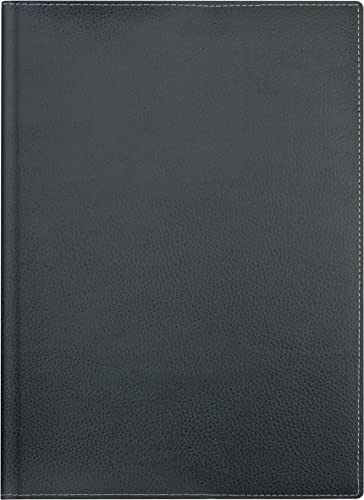BRUNNEN Wochenkalender Modell 796 2024 2 Seiten = 1 Woche Blattgröße 14,8 x 20,8 cm schwarz